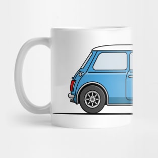 Classic Mini Cooper - Blue Mug